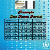 Promoção Imã 5 x 4,5cm com Manta Parcial 3000 unidades